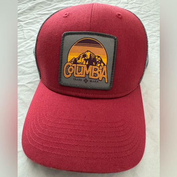 COLUMBIA (trademark) cap. With Columbia patch on front - Picture 1 of 11